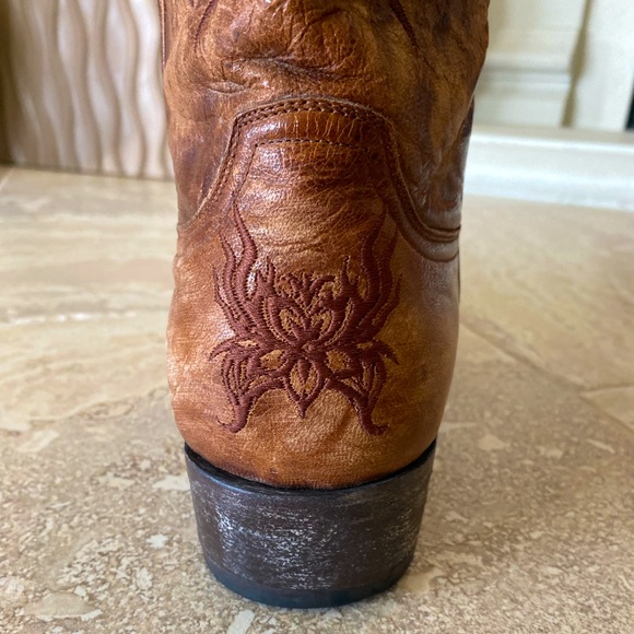 Old Gringo Rustic Distressed Cowboy Boots - Picture 5 of 10